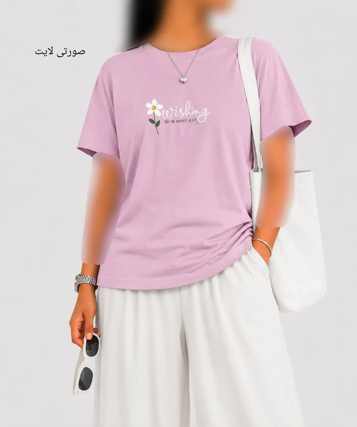 تیشرت زنانه گلایل